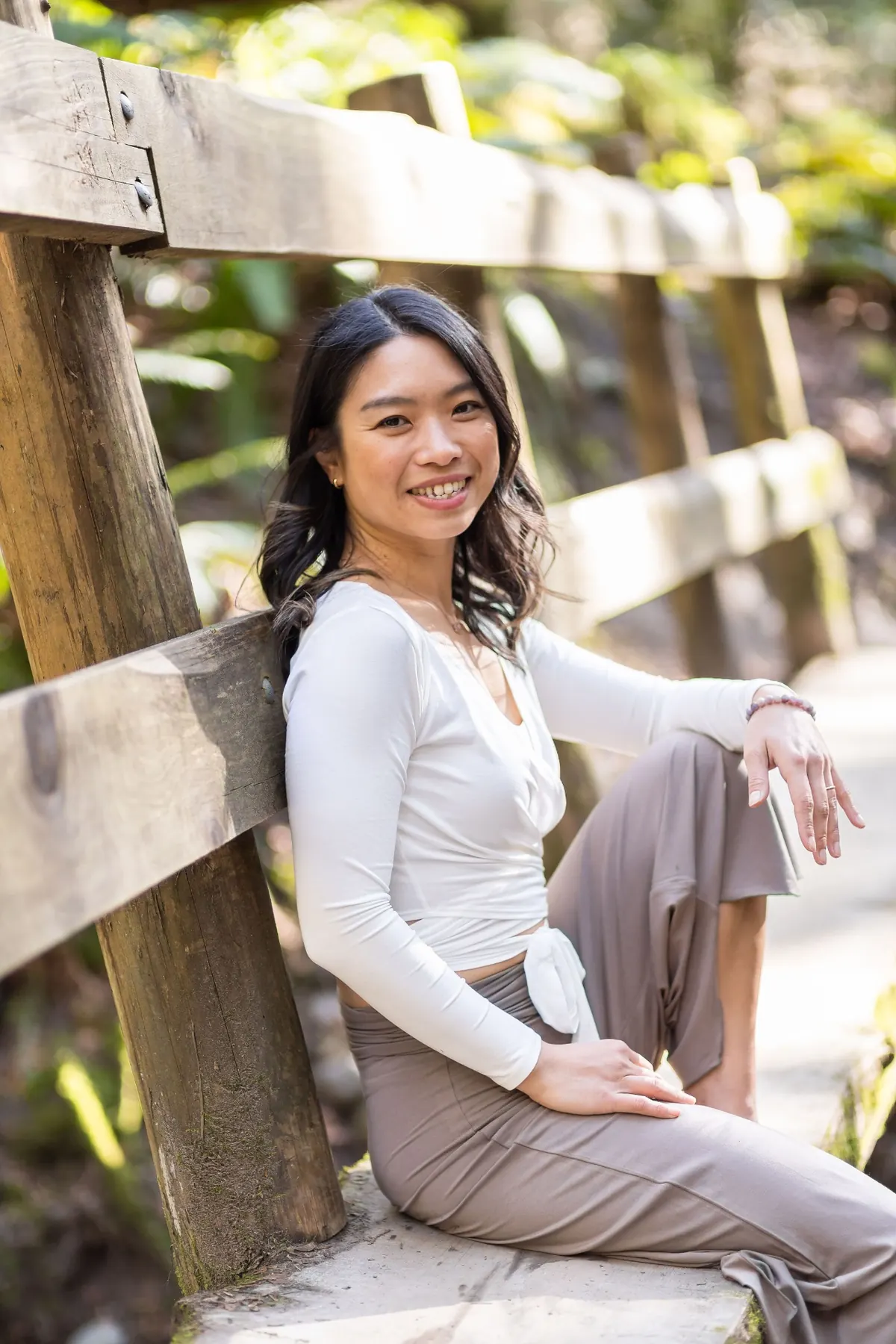 Elaine Oyang, yoga therapist